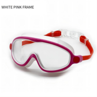 Lunettes de natation anti-buée avec protection UV pour enfants de 6 à 15 ans Lunettes de natation d'usine de marque à monture transparente