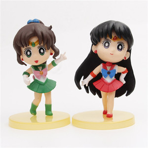 5 pièces/ensemble joli soldat marin lune personnage de dessin animé Mini Anime PVC Figure - Product Image 4