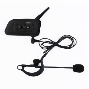 Xinowy 4 cái v4c trọng tài intercom Tai nghe với vali 4 nhóm <span class=keywords><strong>Bluetooth</strong></span> full duplex thông tin liên lạc bóng đá bóng ném bóng đá - Product Image 6