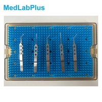 Instruments de greffe de cheveux en acier inoxydable, micro-pinces réglables, pince réglable, forceps pour implantation capillaire