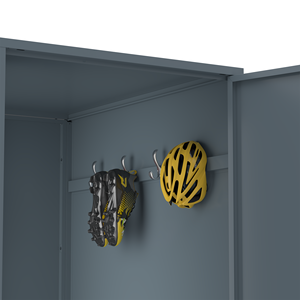 <span class=keywords><strong>Caja</strong></span> de Almacenamiento para Bicicletas de Exterior, Acero con Recubrimiento en Polvo, Cobertizo Vertical para Bicicletas, Casillero Metálico para Bicicletas, Cajas de Almacenamiento Seguras para Bicicletas de Jardín con Cerraduras - Product Image 5