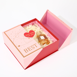 Cajas Rígidas con Relieve, Recubiertas, Hechas a Mano, Románticas, para el Día de San Valentín, para Perfumes, Cosméticos, Recuerdos, Regalos, Tamaño Personalizado de 2 mm, Cierre Magnético - Product Image 4