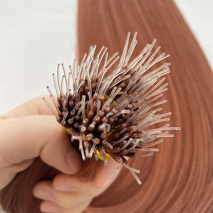 HaiYi Hair Fácil <span class=keywords><strong>de</strong></span> instalar y quitar Nano Ring Extensiones <span class=keywords><strong>de</strong></span> cabello <span class=keywords><strong>de</strong></span> queratina virgen natural europea - Product Image 5