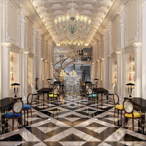 Royal Perfumery Showcases ideas de diseño de muebles a medida perfumes de lujo vitrinas gabinetes Cosméticos estantes de pared - Product Image 1