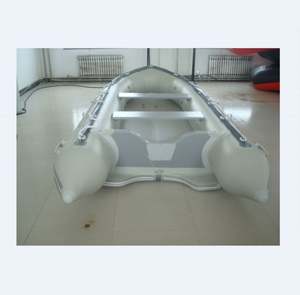 Bateau pneumatique <span class=keywords><strong>AQUA</strong></span> <span class=keywords><strong>MARINA</strong></span> 300 cm pour 6 personnes, bateau de pêche CLASSIC, pont gonflable renforcé en PVC, radeau, bateau de sport, auvent pare-soleil - Product Image 1