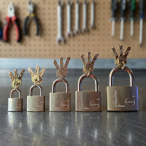 Cadenas Auddy à cylindre en laiton 3 DK 70mm - Product Image 2