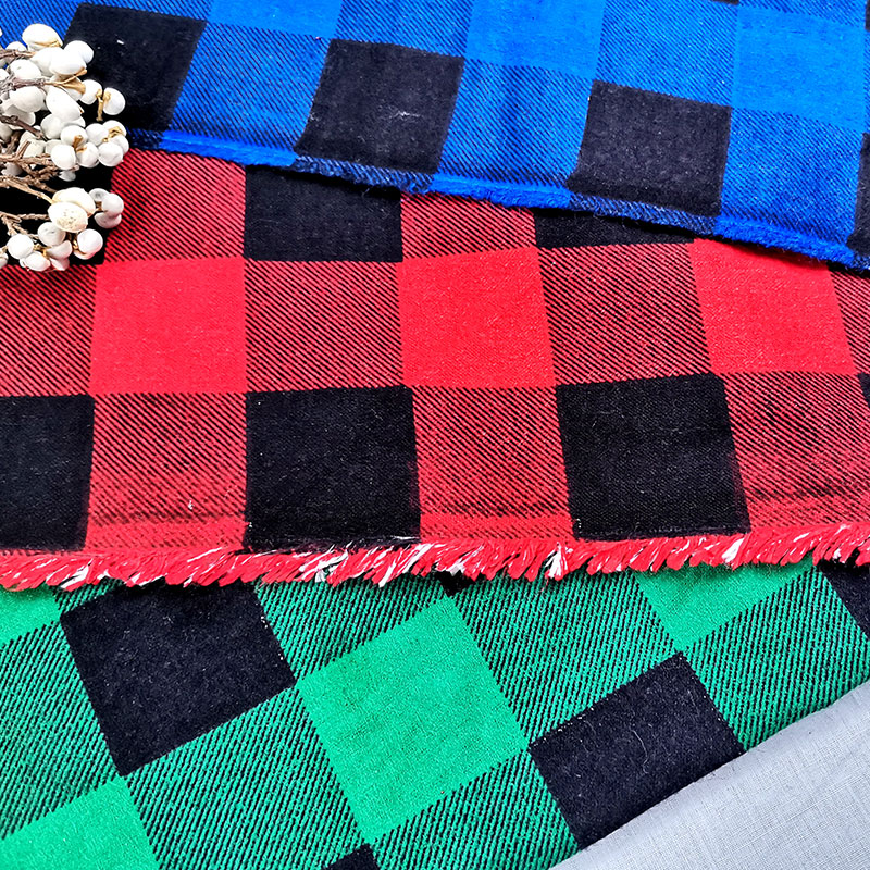 Зимняя теплая дышащая фланелевая ткань нового дизайна под заказ со склада хлопчатобумажная ткань с принтом 150 г/м2 рулонная упаковка