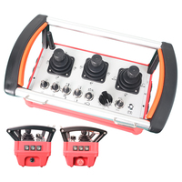Terminal de Control Remoto Inalámbrico Profesional de 24 V con 3 Joysticks y Conector Multipin para Válvula Hidráulica Multivía