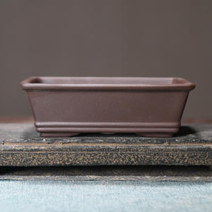 Pot de fleurs moderne de sable violet rectangulaire flottant carré bonsaï <span class=keywords><strong>bassin</strong></span> intérieur/extérieur suspendu Pot Kit pour la plantation - Product Image 6