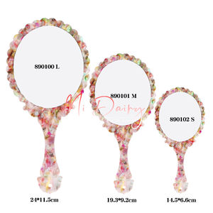 Midaill-mini peines de pelo portátiles de 4mm para mujeres y niñas, peine de dientes ancho personalizado - Product Image 6