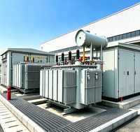 Transformateur immergé dans l'huile triphasé à double enroulement haute tension PENGTAI 110 kV 12 500 kVA, sortie 480 V, 50/60 Hz