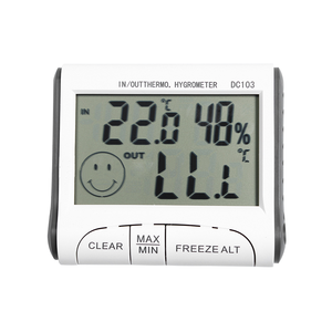 Estación Meteorológica, Medidor de Temperatura y Humedad Interior y Exterior, Termómetro Digital con Pantalla LCD, Higrómetro <span class=keywords><strong>para</strong></span> el Hogar - Product Image 6