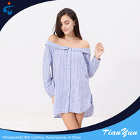 Robe décontractée à volants, vêtements pour femmes, épaules dénudées, grande taille, motifs floraux, nouvelle collection automne