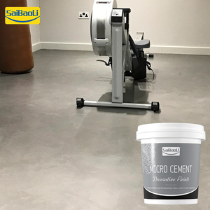 Saibaoli Professional Morandi <strong>Colour</strong> Ready-Mixed Microcement Resin Liquid Coating Microcement Plant Building - Product Image 5