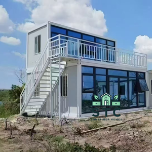 Casas Contenedor Móviles Prefabricadas Modulares de 20 Pies, Diseño Desmontable, Oficinas Portátiles, Tiendas, Uso en Edificios de Oficinas, Acero - Product Image 1