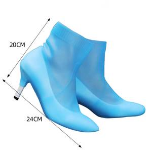 MUYULINS vente en gros de housses de pluie imperméables épaissies, protège-chaussures pour femmes - Product Image 6