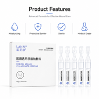 Fabrieksdirect groothandel verpakte hyaluronzuur serum, revitaliseert de huidbasis bij oppervlakkige wonden, ultra hydratatie