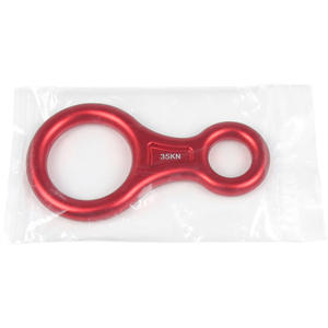 Dispositivo de Descenso en Cuerda de Gran Altitud, Descensor en Forma de Ocho para Montañismo y Escalada en Roca, Equipo de Escape y Dispositivo de Rappel - Product Image 4