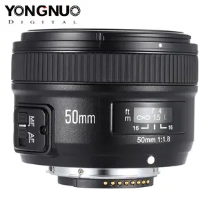 YONGNUO 50 مللي متر YN50mm F1.8N فتحة كبيرة التركيز التلقائي عدسات لنيكون عدسة d5300 d3400 d7200 d3100 d3200 d90 d5100 d5600 d5200