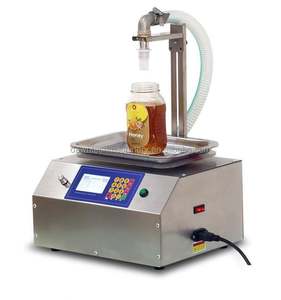 เครื่องบรรจุอัตโนมัติขนาดเล็กสำหรับของเหลวข้นหนืด เช่น น้ำผึ้ง น้ำมันปรุงอาหาร น้ำมันหมู ซอสช็อกโกแลต น้ำเชื่อม น้ำมันเกียร์ - Product Image 4