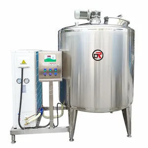 Factory price 100 liter SUS304 316L Cold storage water cooling system laundry soap detergent production line mixing tank