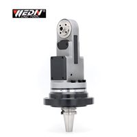 WEDN BT50-FMB Boîtier de pompe à tête angulaire pour fraiseuse, accessoire de machine de fraisage, perçage et taraudage de cavités profondes, pour coupes rigides et lourdes, avec ATC