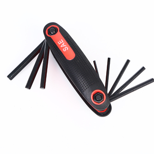 <span class=keywords><strong>Chiavi</strong></span> metriche SAE <span class=keywords><strong>Torx</strong></span> L da 8 pezzi set di <span class=keywords><strong>chiavi</strong></span> esagonali pieghevoli multi personalizzate con finitura nera - Product Image 5