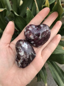 En gros naturel fleur de prunier <span class=keywords><strong>Rose</strong></span> Tourmaline <span class=keywords><strong>Quartz</strong></span> Cristal Polissage <span class=keywords><strong>Coeur</strong></span> Sculpté Pour La Décoration Intérieure - Product Image 2