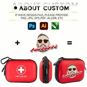 Botiquín de Primeros Auxilios Portátil con Suministros Médicos de Emergencia, Bolsa Médica Impermeable de EVA con Logotipo - Product Image 3