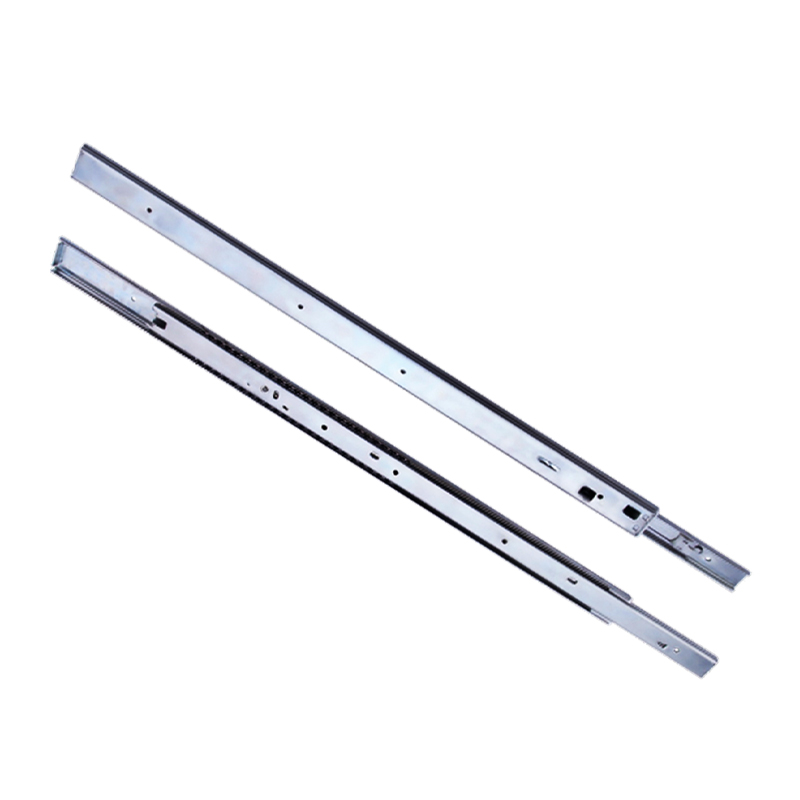 Industrial Drawer Slide Electronic Enclosures Lock in Lock Out Single Extension Ball Bearing Slide Rail for Sever Chassis Rack