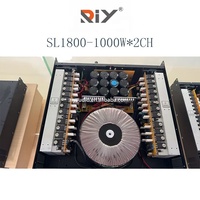 Amplificateur de puissance professionnel SL2400, amplificateur DJ 2 canaux, équipement sonore, amplificateur haute puissance 600/800/1000/1200W