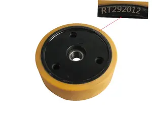 Forklift Parts 285X100 3Hole PU Load Wheel For Jungheinrich With Roller Bearing