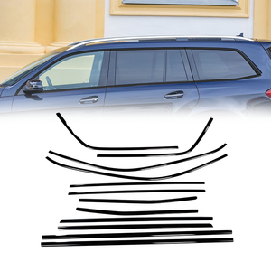 Maßgefertigte Auto-Zubehörteile Schwarze Tür Chrom-Fenster Dekorative Zierleiste für Mercedes Benz GLS Maybach X166 2012-2019 - Product Image 1