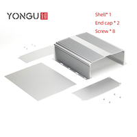 Boîtier de commande en aluminium extrudé de haute qualité Yonggu H38 234x80.6MM, fabrication OEM, finition anodisée
