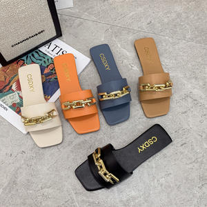 รองเท้าแตะส้นแบนของผู้หญิงขนาดใหญ่รองเท้าแตะสายโซ่ <span class=keywords><strong>M666</strong></span> - Product Image 6