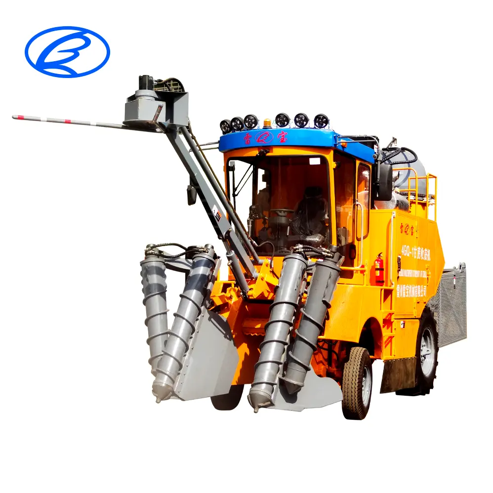 4GQ-1 şeker kamışı hasat makinesi 4 tekerlekli hattı kesme makinesi şeker kamışı Reaper ve toplanan şeker <span class=keywords><strong>şurubu</strong></span>