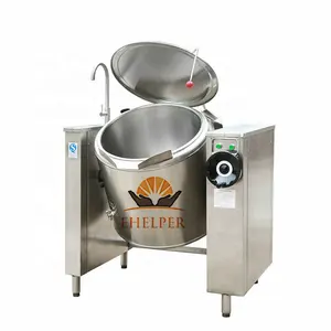 Food Industry Equipment Industrial Tilting Gas Or Electric Boiling Pot With Mixer/food Machine/this Machine