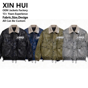 Ventes en gros d'usine, service OEM, veste d'hiver en polyester de haute qualité, coupe-vent, veste décontractée pour homme, vêtements d'extérieur - Product Image 4