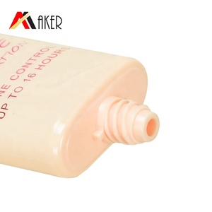 En gros rose vide 30ml ovale pe cosmétique <span class=keywords><strong>BB</strong></span> <span class=keywords><strong>CC</strong></span> crème tube en plastique avec bouchon à vis - Product Image 4