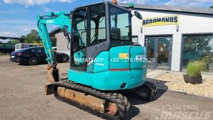 Excavatrice d'occasion Kobelco, dernière offre pour 5 tonnes de matériel de construction, excavatrices d'occasion à vendre, excavatrice Kobelco Sk55 - Product Image 4