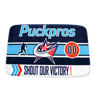 Tapis de vestiaire de hockey durable, tapis de sol antidérapant, paillasson de gros pour vestiaire de hockey, décoration intérieure