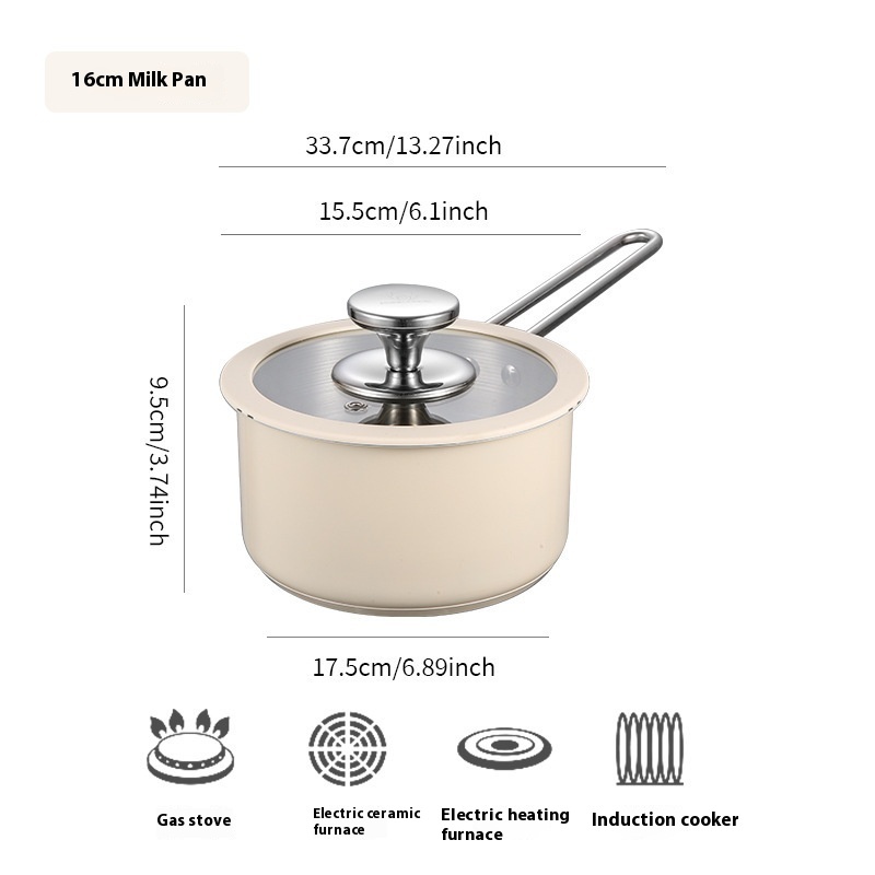 Yolecen 8-PCS Stainless Steel 304 Cooking Pot Set Modern Korean-style with Design Glass Lid Can Add logo · image 6