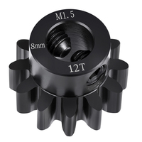 M1.5 8MM 11T à 14T pignon en acier trempé 45 # pour voiture RC pièce de rechange en métal jouet essentiel RC Parts & Accs