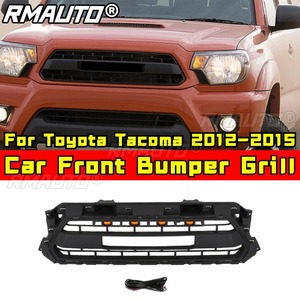 Grille de pare-chocs avant de voiture, grilles de course, calandre pour Toyota Tacoma 2012-2015, kit carrosserie, accessoires automobiles - Product Image 2