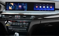 Radio vidéo multimédia Android double écran de 21 pouces pour BMW X5X6 F15 F16 NBT EVO 2014 - 2018 Navigation GPS automatique Bluetooth WiFi