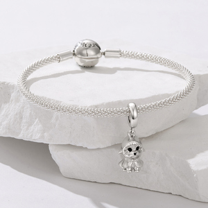 Lindo Colgante de Koala Plateado en Plata, Joyería de Aleación, Regalo Unisex - Product Image 2