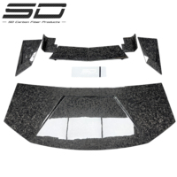 Capot en fibre de carbone SD de haute qualité pour Tesla Cybertruck, style Msy, kit large pour carrosserie, directement de l'usine, haute performance
