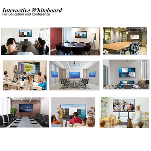 Pizarra Interactiva IWB-IFP de 55, 65 y 75 Pulgadas con Cámara Integrada, Pantalla Plana Interactiva Multitáctil para Reuniones - Product Image 6