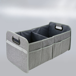 Organisateur de rangement pliable multi-compartiments pour coffre de voiture, idéal pour le <span class=keywords><strong>camping</strong></span>, les pique-niques, les fêtes, la randonnée, les SUV, les minivans et les camions, en tissu Oxford - Product Image 5