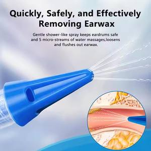 Набор для чистки ушей для домашнего использования: медицинский аппарат для промывания ушей, комплект для очистки ушей в домашних условиях и в автомобиле с инструментом для удаления ушной серы и промывки водой - Product Image 4